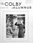 Colby Alumnus Cover: October 1940 by Colby College