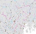 Atlantic Salmon Habitat and Dams in Maine