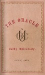 The Colby Oracle 1876 by Colby College