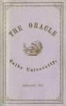 The Colby Oracle 1872 by Colby College