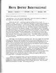 Bern Porter International: Volume 1 Number 2 (Autumn, 1997) by Bern Porter, Natasha Bernstein, and Sheila Holtz