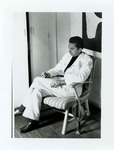 12. Bern in Chair by Bern Porter