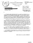U.S. Civil Service Commission Employment Eligibility Form by Bern Porter