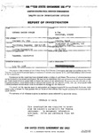 U.S. Civil Service Commission Report of Investigation by Bern Porter